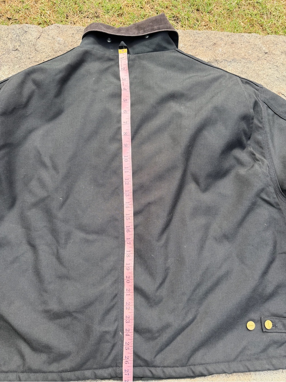 Vintage Carhartt Black Duck Blanket Lined J01 Detroit Work Jacket 2XL US - Picture 3 of 11